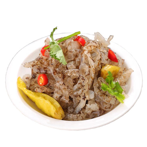 方块猫泡椒鱼皮开袋即食酒店商用凉拌菜半成品凉菜冷盘香辣整箱