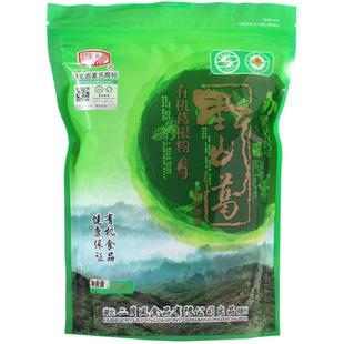 湖北二月风正宗深山野葛根粉绿色有机天然无添加柴葛根粉500g袋装