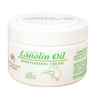 澳洲绵羊油面霜 gm澳芝曼维生素e护手补水保湿滋润身体乳原装正品