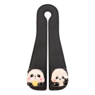 车载双挂钩汽车座椅背后排卡通熊猫多功能隐藏车内饰品实用好物女