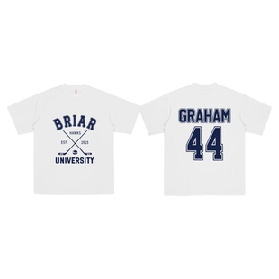 美剧offcampus 校园之外Garrett Graham同款短袖T恤夏季纯棉男女