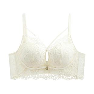 加厚六厘米黑色蕾丝厚款内衣女小胸A变C显大集中聚拢平胸专用文胸