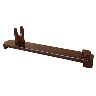 桃木斧子架子支架斧头座摆架摆件实木木头托架木底座暗红色展示架