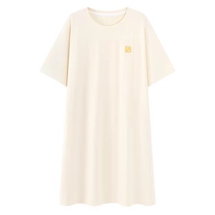 睡裙夏季女款2026新款冰丝睡衣女生简约可爱薄款夏天可外穿家居服
