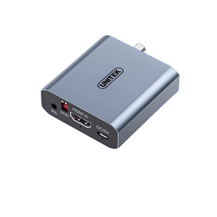 优越者hdmi音频分离器适用ps4/5转接电视高清线转接光纤spdif3.5aux音响arc/earc输出音频视频分离转换器使用