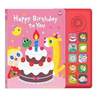 sss英语启蒙儿歌米象发声书ABCsong生日快乐英文儿歌磨耳朵学习机