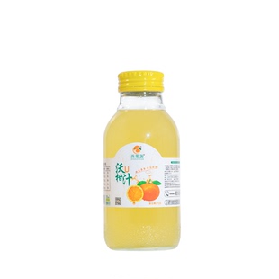 【300毫升20瓶】沃柑汁广西武鸣特色饮料胡柚双柚果汁玻璃瓶整箱
