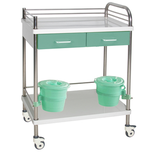 ABS抢救车钢塑铝护理送药车发药推车急救车医用麻醉车输液换药车