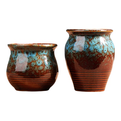 亏本清仓多肉花盆陶瓷家用陶土盆