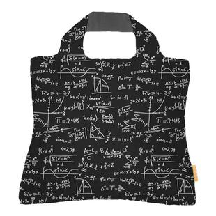 数学公式时尚折叠购物袋单肩包手提袋妈咪包买菜包环保袋来图定制