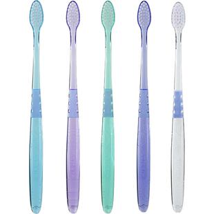 Jordan细柔亲和型软毛牙刷*4支深入死角清洁口腔牙龈敏感专用牙刷