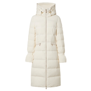 【商场同款】Lakoradior拉珂蒂时尚名媛秋冬新款气质荷叶袖羽绒服