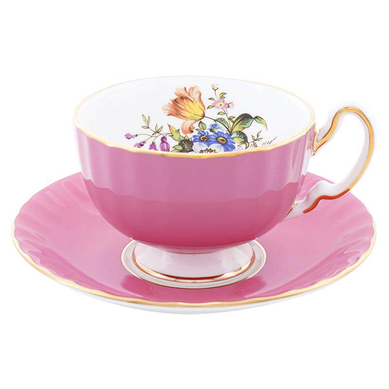 Aynsley安斯丽色釉花束咖啡杯