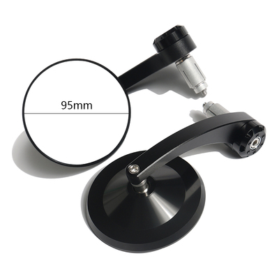 复古圆镜高颜值大视野手把镜