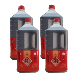 优级中国黄酒即墨黄酒老酒十年陈酿1.8L*4桶整箱焦香半甜青岛特产