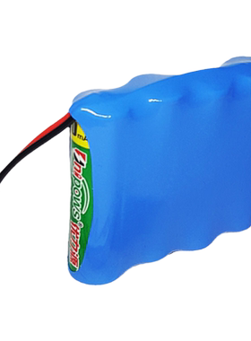优力源4.8V电池组 5号玩具车电池组AA1300mAh 单排组合配环奇2P头