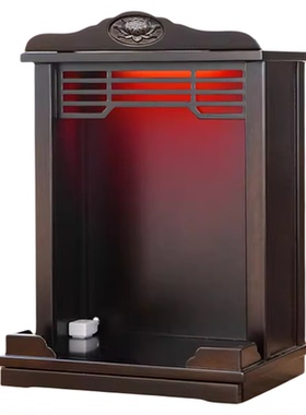 实木佛龛吊柜家用财神爷壁挂佛柜室内观音供桌神龛供奉祖先供座台