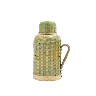 复古便携竹编热水瓶热水壶暖瓶保温瓶开水瓶暖壶老式茶水壶保温壶