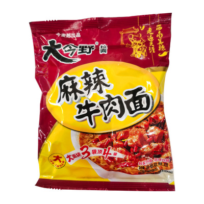 今麦郎大今野拉面红烧牛肉味番茄牛肉速食泡面大分量夜宵多口味