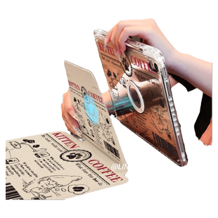 【旋转款x磁吸拆分】猫咪日报适用于ipadair6平板保护套2025新款10.9寸苹果18版高级感pro11亚克力10.2防弯13