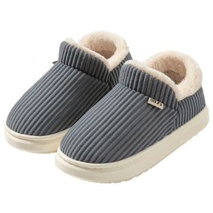 回力男士棉拖鞋包跟冬季加绒加厚2026新款室内家居毛绒保暖拖鞋女