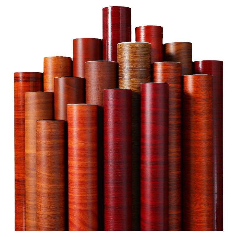 红木木纹贴纸仿木家具翻新修补桌面柜子木门贴皮遮丑防水墙纸壁纸