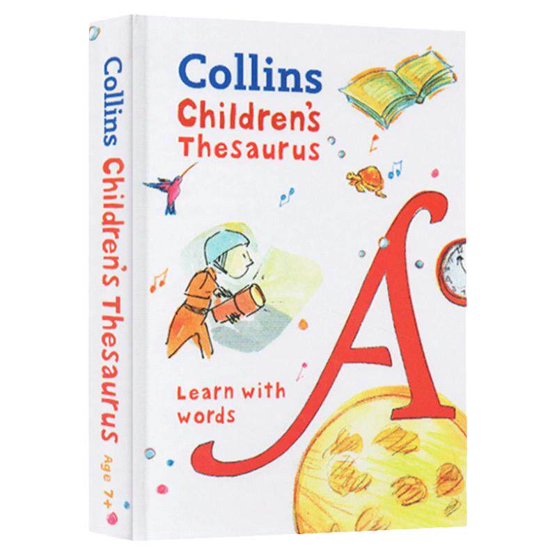 柯林斯儿童小学同义词英语词典 英文原版 Collins Children's Thesaurus: Learn with words 英文版字典 进口原版学习工具书籍