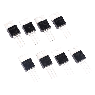 IRF520/530/540/630/640/730/740/830/840/Z34N mos场效应管TO220