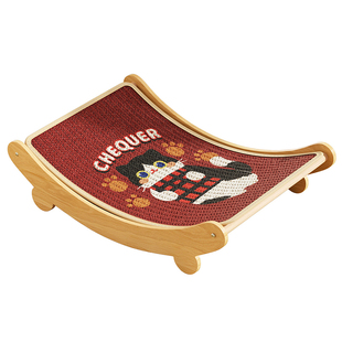 多巴胺猫抓板猫窝剑麻耐磨不掉屑大号沙发躺椅猫爪板一体猫咪玩具