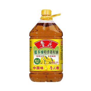 鲁花低芥酸特香菜籽油非转基因5L食用油