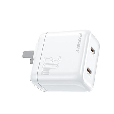 品胜双C口充电器头迷你PD快充头