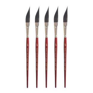 澳大利亚NEEF水彩画笔 4850短杆刀锋松鼠毛混毛 水彩辅色特效用画笔墨水系 大卫泰乐David Tayor冠名