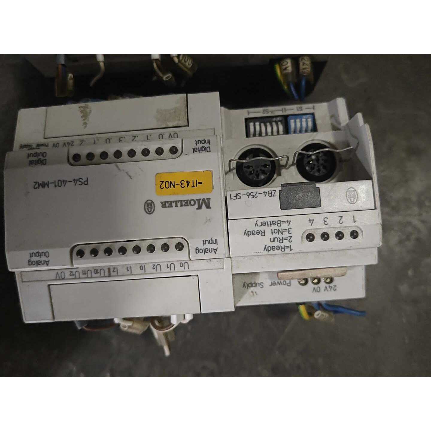 非标价MOELLERPS4401MM2拆机PLC模块成色看议价