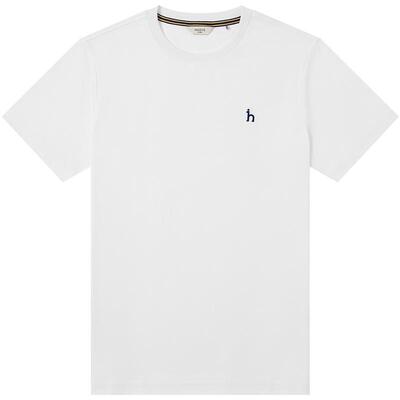 【商场同款】Hazzys哈吉斯男士凉感短袖t恤2026夏季新款圆领上衣