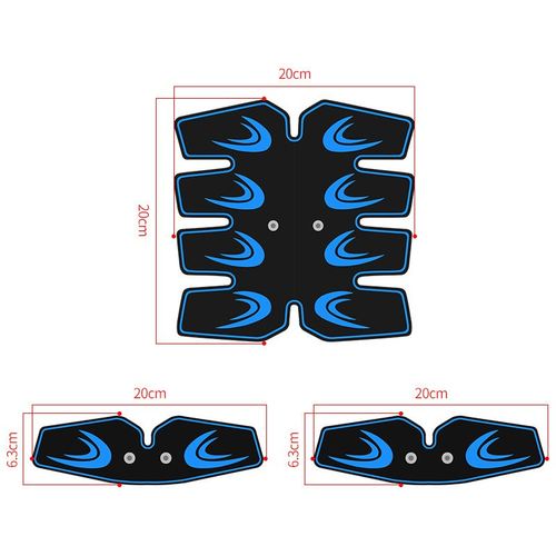 跨境EMS智能脉冲健腹健身器训练器懒人肌肉腹肌按摩健身器材仪贴