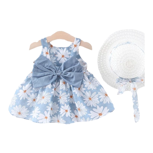 婴儿衣服夏季网红公主裙子连衣裙8六个月10一周岁1-2岁半女宝童装