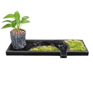 鱼缸流水造景摆件循环水招财客厅阳台小型石头景观陶罐水循环瀑布