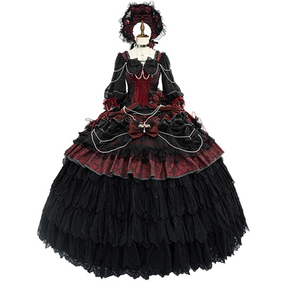 华夏喵原创洛丽塔暗黑系哥特风