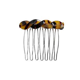 醋酸发梳倒插梳高端刘海发夹女高颅顶侧边夏天碎发发卡后脑勺头饰