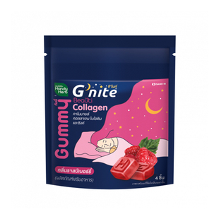 泰国代购HandyHerb晚安睡眠软糖Gnite褪黑素711同款助眠糖洋甘菊