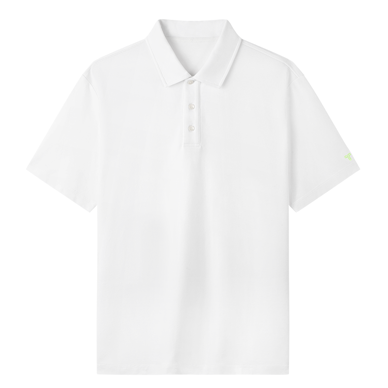拇指白小T男士舒感POLO衫凉感短袖T恤春夏新款商务休闲纯色上衣