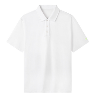 拇指白小T男士舒感POLO衫凉感短袖T恤春夏新款商务休闲纯色上衣