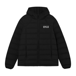 BIPOLAR断开字轻薄排骨羽绒服秋冬保暖上衣显瘦正肩款基础款外套