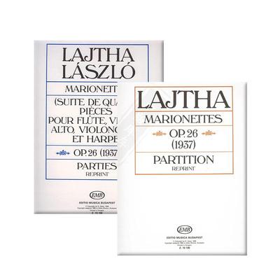 拉杰塔牵线木偶组曲Op26总分谱