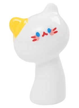 可爱小动物蘑菇萌粒迷你桌面摆件