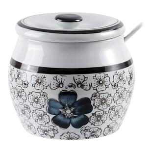 装猪油罐厨房陶瓷调料盒调料罐瓶家用盐罐子辣椒油调味料盒耐高温