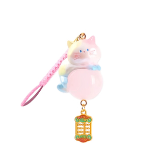 正版小喵呜情绪价值满满挂件水晶盲盒猫猫挂饰原石小豆丁生日礼物