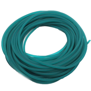 2-8毫米实心荧光乳胶 高回弹力 弹射玩具 钓鱼 弹弓 耐用圆皮筋