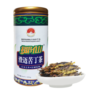 椰仙大叶苦丁茶 正宗海南特产澄迈苦丁茶正品特级嫩叶125g