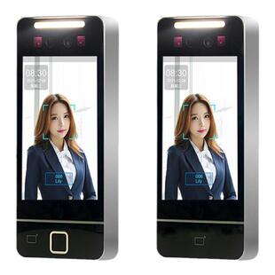 动态人脸识别门禁系统一体机刷卡指纹刷脸门禁系统套装